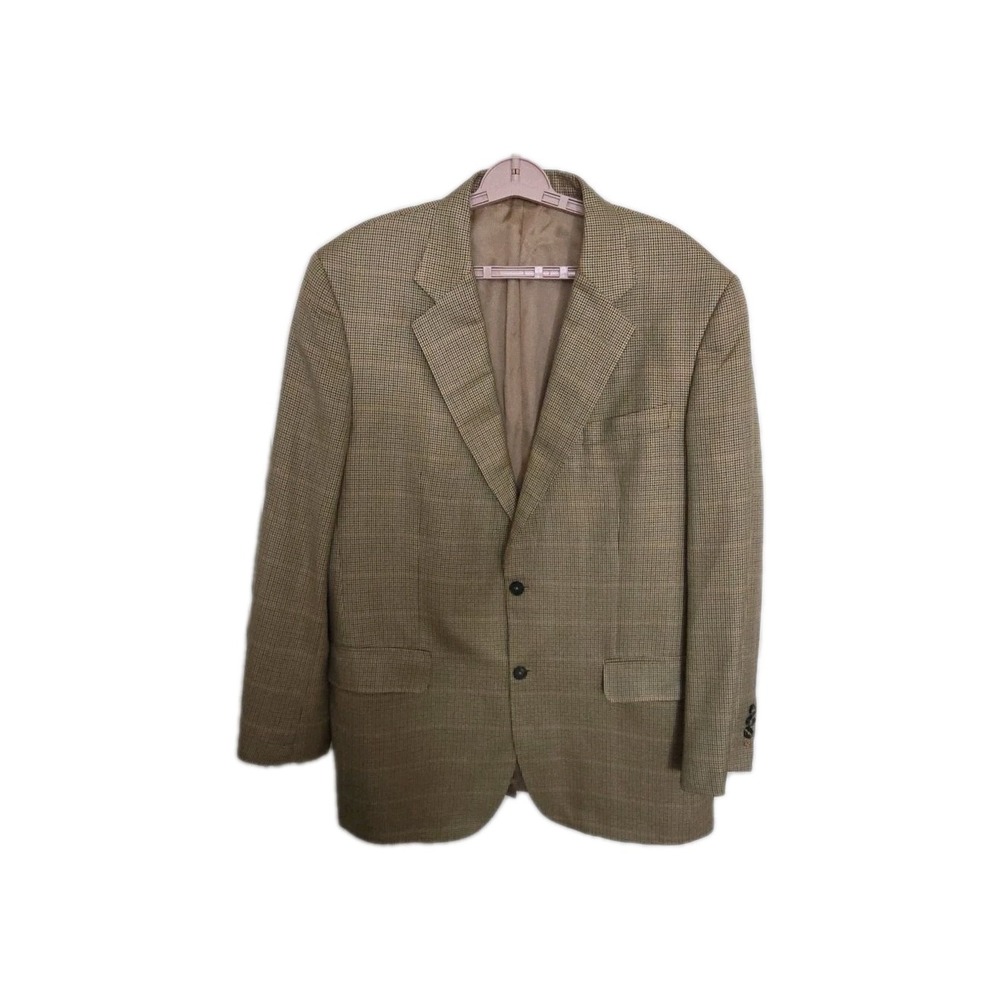 Brooks Brothers Golden Fleece HOUNDSTOOTH Wool Silk Sportcoat Blazer 43L
